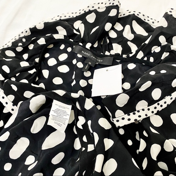 Marc Jacobs Silk Ruffle Wrap Dress - Picture 4 of 4